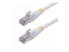 StarTech.com 12m White CAT8 Ethernet Cable, Snagless, S/FTP, 25G/40G CAT 5/5e/6/6a/8 S/FTP 12m Patchkabel Hvid