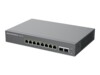 Grandstream GWN7721 Series GWN7721P Switch 10-porte 2.5 Gigabit Ethernet PoE
