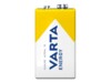 Varta Longlife 9V Standardbatterier