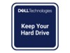 Dell 5 År Keep Your Hard Drive Support opgradering 5år