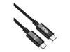 Club 3D USB Type-C kabel 2m Sort