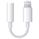 Apple Lightning to 3.5 mm Headphone Jack Adapter Lightning til hovedtelefon jackstikadapter Hvid