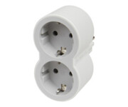 Bloc Priza dubla Frontala Standard 2P+T