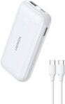 Powerbank 10000mAh Ugreen Nexode PB501, USB + USB-C, 30W PD (bialy)