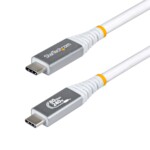 StarTech.com CC1M80GUSB4CABLEW USB-C to USB-C 1m Hvid