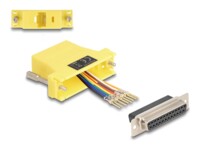 DeLOCK CAT 5/5e/6 Seriel adapter Yellow