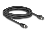DeLOCK CAT 8.1 SFTP, PiMF 3m Netværkskabel Sort