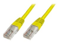 DIGITUS Ecoline CAT 5e Ikke afskærmet parsnoet (UTP) 5m Patchkabel Yellow