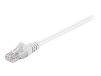 goobay CAT 5e Ikke afskærmet parsnoet (UTP) 20m Patchkabel Hvid