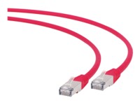 Cablexpert CAT 6a Kabel med afskærmning med folie og kobberfletning (SFTP 1m Patchkabel Rød