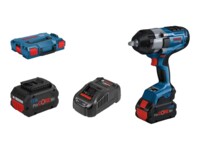Bosch GDS 18V-1000 Professional Slagnøgle 18V Batteridrevet 2 batterier inkluderet