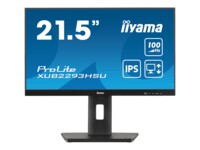 iiyama ProLite XUB2293HSU-B7 21.5' 1920 x 1080 (Full HD) HDMI DisplayPort 100Hz Pivot Skærm