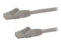 StarTech.com 1m CAT6 Ethernet Cable, 10 Gigabit Snagless RJ45 650MHz 100W PoE Patch Cord, CAT 6 10GbE UTP Network Cable w/Strain Relief, Grey, Fluke Tested/Wiring is UL Certified/TIA - Category 6 - 24AWG (N6PATC1MGR) CAT 6 Ikke afskærmet parsnoet (UTP) 1m