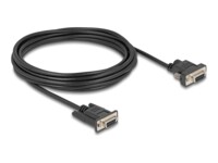 DeLOCK Serielt kabel Sort 5m