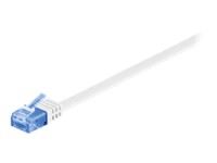 Goobay RJ45 CAT 6a Flat U/UTP CU 20m White