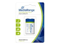 MediaRange 6HR61 Batterier til generelt brug (genopladelige) 300mAh