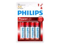 Philips Power Life AA type Standardbatterier 4