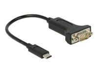 Delock USB / serielkabel 15cm Sort