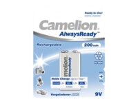 Camelion AlwaysReady 9V Batterier til generelt brug (genopladelige) 200mAh