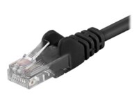 goobay CAT 5e Ikke afskærmet parsnoet (UTP) 1.5m Netværkskabel Sort