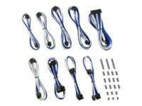 CableMod Classic ModMesh C-Series AXi, HXi & RM Cable Kit Strømkabelpakke Blå Hvid
