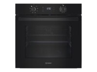 Indesit Sort Elektrisk ovn 71liter A Ovn