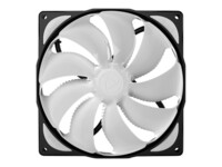 Noiseblocker NB-eLoop B14-3 Fan 1-pack Sort Hvid 140 mm