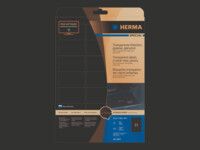 HERMA Filmmærkater 38.1 x 63.5 mm 525etikette(r) 8017