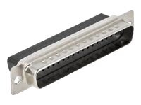 Delock Data-konnektor Sort Sølv