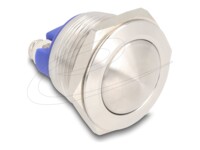 DeLOCK Trykknap Sølv