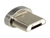 Delock Magnetic USB-konnektor Sølv
