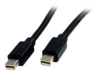 StarTech.com 1m Mini DisplayPort 1.2 Cable M/M Mini DisplayPort 4k DisplayPort kabel 1m Sort