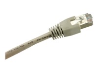 Sharkoon CAT 6 Kabel med afskærmning med folie og kobberfletning (SFTP 1m Patchkabel Sort