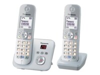Panasonic KX-TG6822 Trådløs telefon Ingen nummervisning Sølv