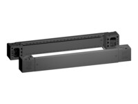 Rittal Base/plint hjørnestykke med pyntpanel Sort