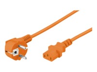 goobay Strømkabel 3m Orange