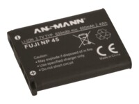 ANSMANN A-Fuji NP 45 Batteri Litiumion 650mAh