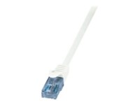 LogiLink Home EconLine CAT 6a Ikke afskærmet parsnoet (UTP) 7.5m Patchkabel Hvid