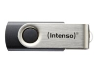 Intenso Basic Line 32GB USB 2.0 USB stick Sort Sølv