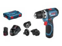 Bosch GSR 12V-15 FC Professional Bore-/skruemaskine 12V Batteridrevet 2 batterier inkluderet