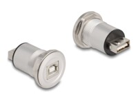 Delock USB-adapter Sort Sølv
