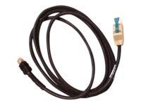 Zebra 8 pin USB PlusPower (12 V) (male) - Sort 2.13m Forstærket USB kabel