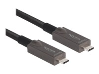 DeLOCK USB 3.2 Gen 2 / DisplayPort 1.4 USB Type-C kabel 8m Sort
