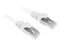 Sharkoon CAT 6 Kabel med afskærmning med folie og kobberfletning (SFTP 1.5m Patchkabel Hvid