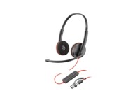 HP Poly Blackwire 3220 Kablet Høretelefoner Sort