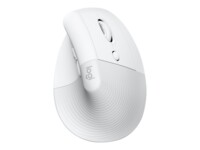Logitech Lift for Mac Optisk Trådløs Hvid