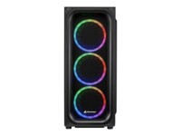 Sharkoon TK5M RGB Tower ATX Sort