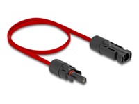 DeLOCK DL4 (male) - DL4 (female) Rød 60cm Solkabel