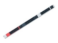 Bachmann IT PDU Basic Strømfordelingsenhed 21-stik 16A Sort Rød Hvid 3m
