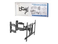 LogiLink Full Motion Corner TV Wall Mount Stativ Tv og monitor 37'-70'
